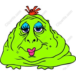 Whimsical Green Creature