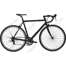 Sleek Racing Bicycle