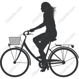 Elegant Bicycle Rider