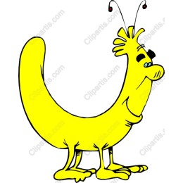 Yellow Cartoon Creature