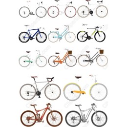  Bicycle Clipart Bundle