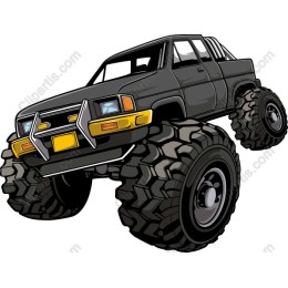Dynamic Monster Truck