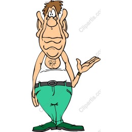 Quirky Character - Humorous Man
