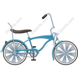 Retro Blue Bicycle