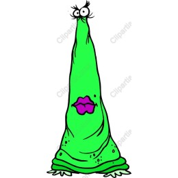 Sassy Green Goo Character
