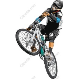 Dynamic Mountain Biker