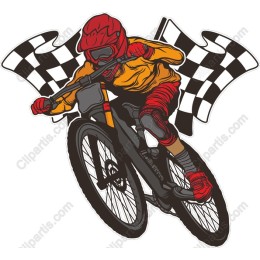 Dynamic Mountain Biker