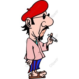 Whimsical Artist Character