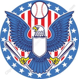 Patriotic Eagle Baseball
