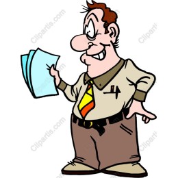 Cheerful Office Worker