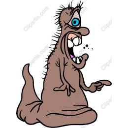 Playful Cartoon Creature