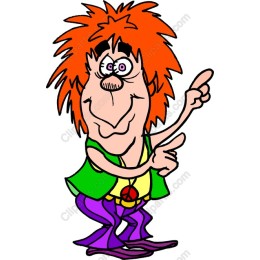 Vibrant Cartoon Character