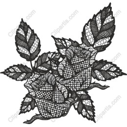 Intricate Lace Rose