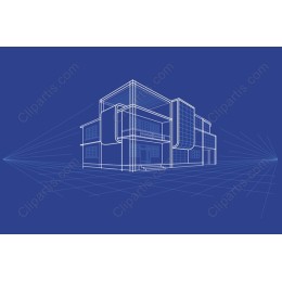 Modern Architectural Blueprint