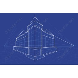 Modern Building Blueprint