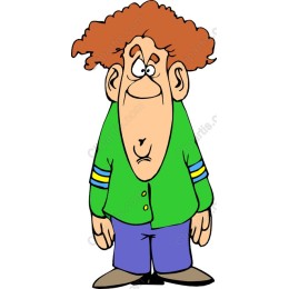 Playful Cartoon Character