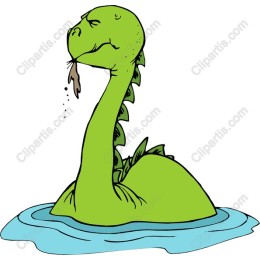 Charming Loch Ness Monster