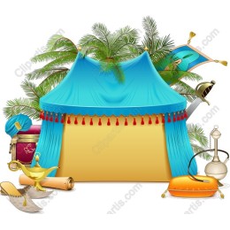 Exotic Arabian Tent