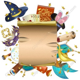 Mystical Scroll Decor - Whimsical