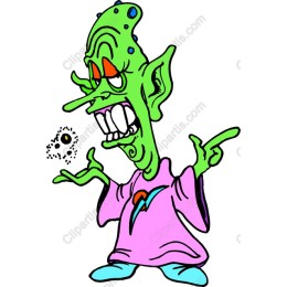 Whimsical Alien Character
