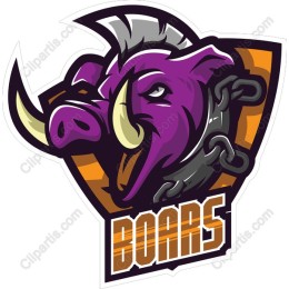Dynamic Purple Boar