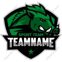 Fierce Boar Sports Team Mascot