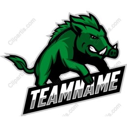 Fierce Green Boar Logo