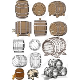 Barrel Bundle - Cliparts
