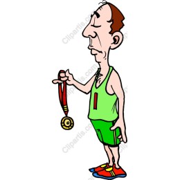 Proud Athlete Gold Medal