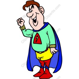 Cheerful Superhero