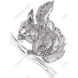 Intricate Squirrel
