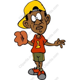 Playful Young Boy Character