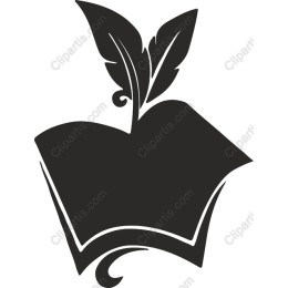 Open Book and Apple