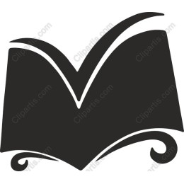 Elegant Open Book