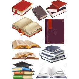 Book Lovers Clipart Set