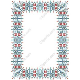 Ornate Floral Frame