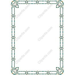 Elegant Geometric Border Frame