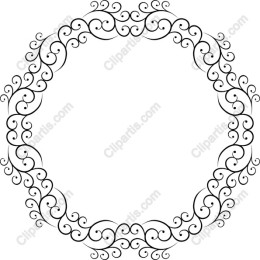 Elegant Circular Frame Art