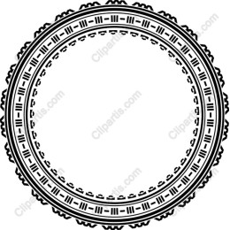 Elegant Circular Decorative Border
