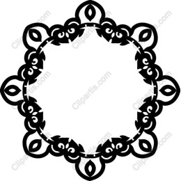 Ornate Floral Frame