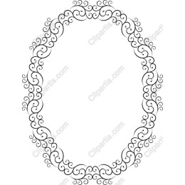 Ornate Floral Frame