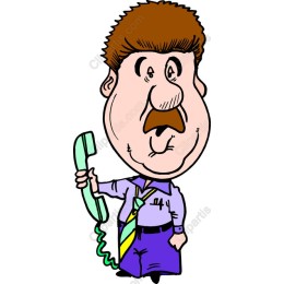 Quirky Office Worker
