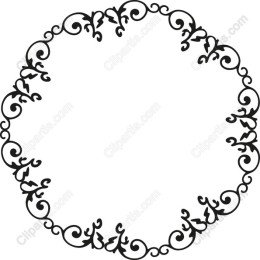 Ornamental Circle Decorative
