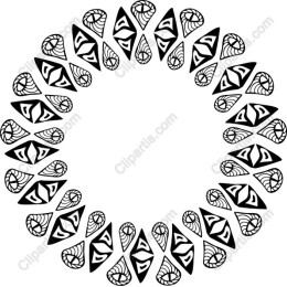 Elegant Circular Geometric Pattern