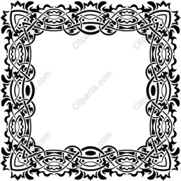 Celtic Knot Decorative Frame