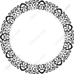 Ornate Floral Frame