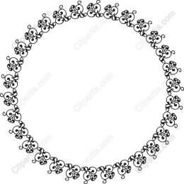 Elegant Intricate Ornament Frame