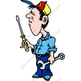 Handyman with Tools