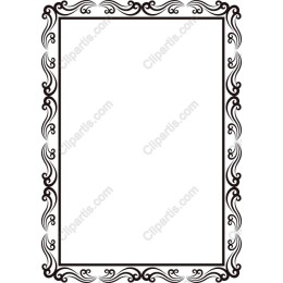 Elegant Vintage Ornate Frame