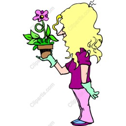 Charming Whimsical Gardener